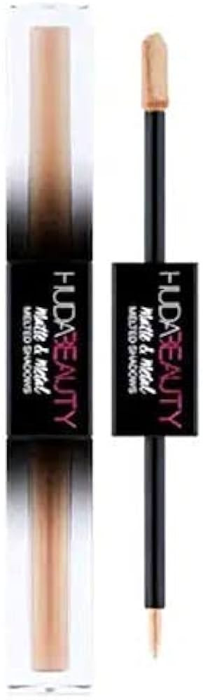 Huda Beauty Matte & Metal Melted Double Ended Eyeshadows! Metallic Eyeshadow Intense Shimmer, Ble... | Amazon (US)