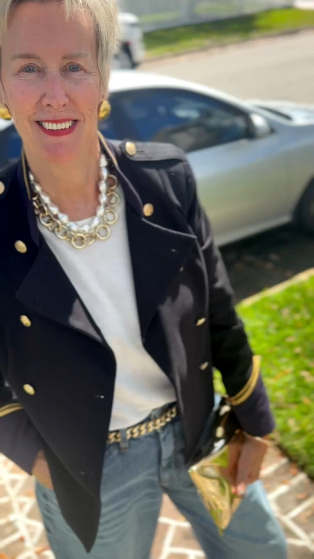 grandma ootd // blazer 