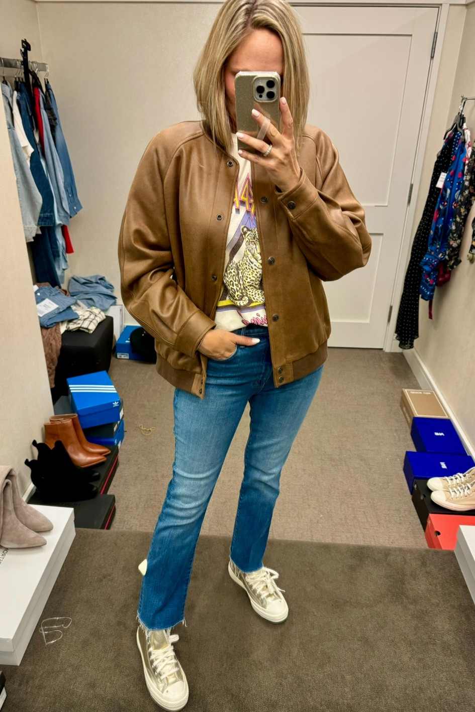 NSALE Bomber Javier I love. TTS 

#LTKSummerSales #LTKFindsUnder50 #LTKxNSale
