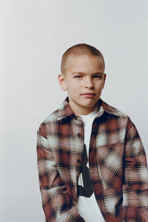 PLAID POCKET OVERSHIRT | Zara US