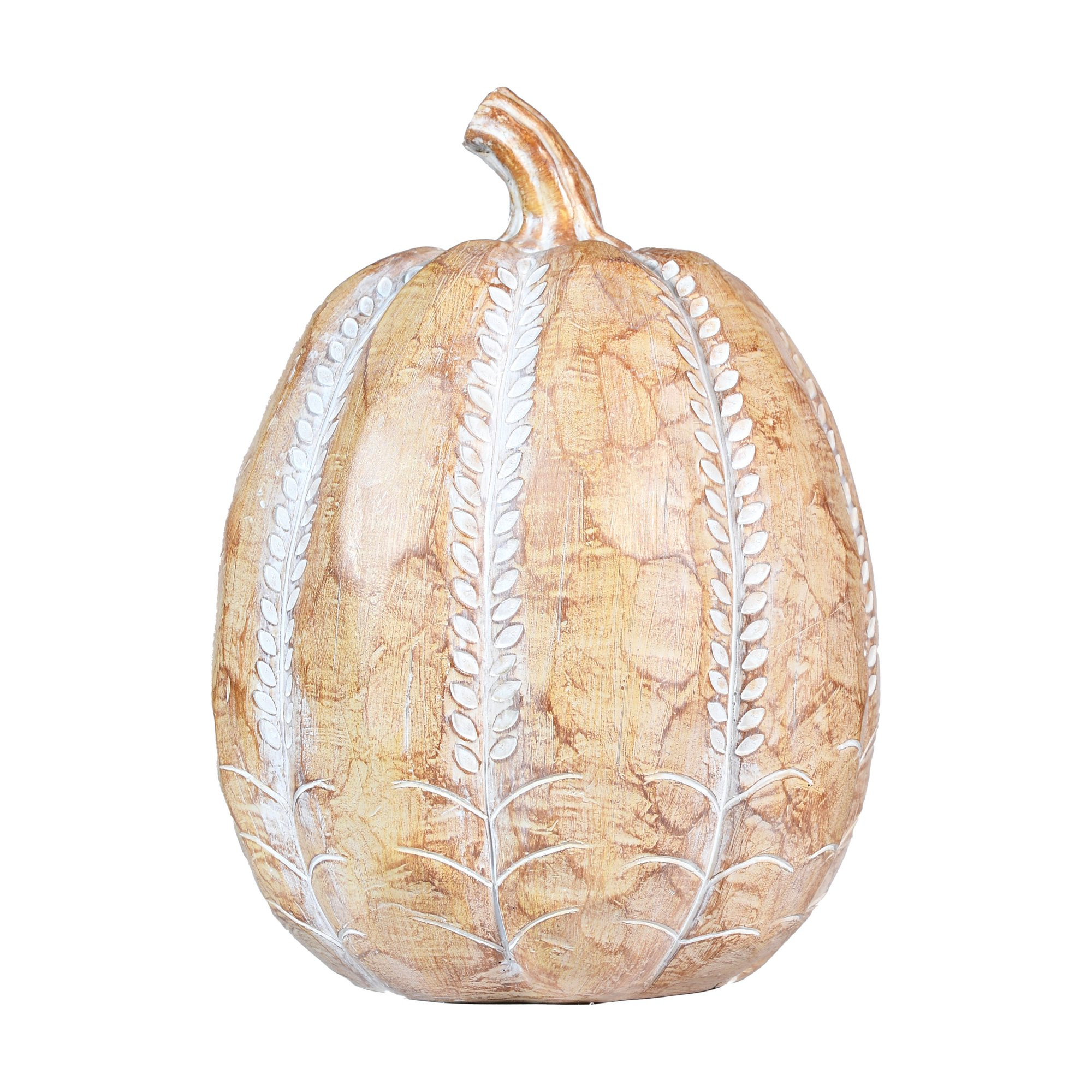 Way To Celebrate Harvest Resin Pumpkin-brown | Walmart (US)