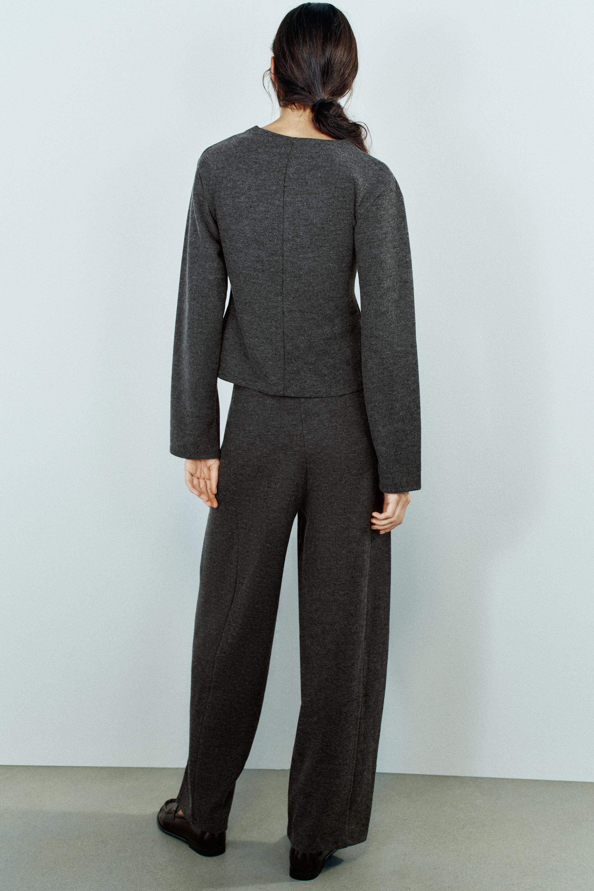 SOFT VOLUME TROUSERS | Zara UK