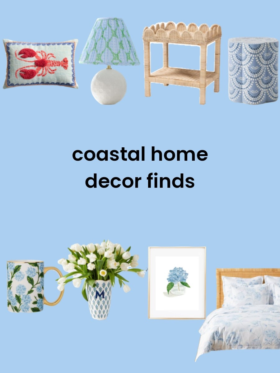 coastal home decor finds 