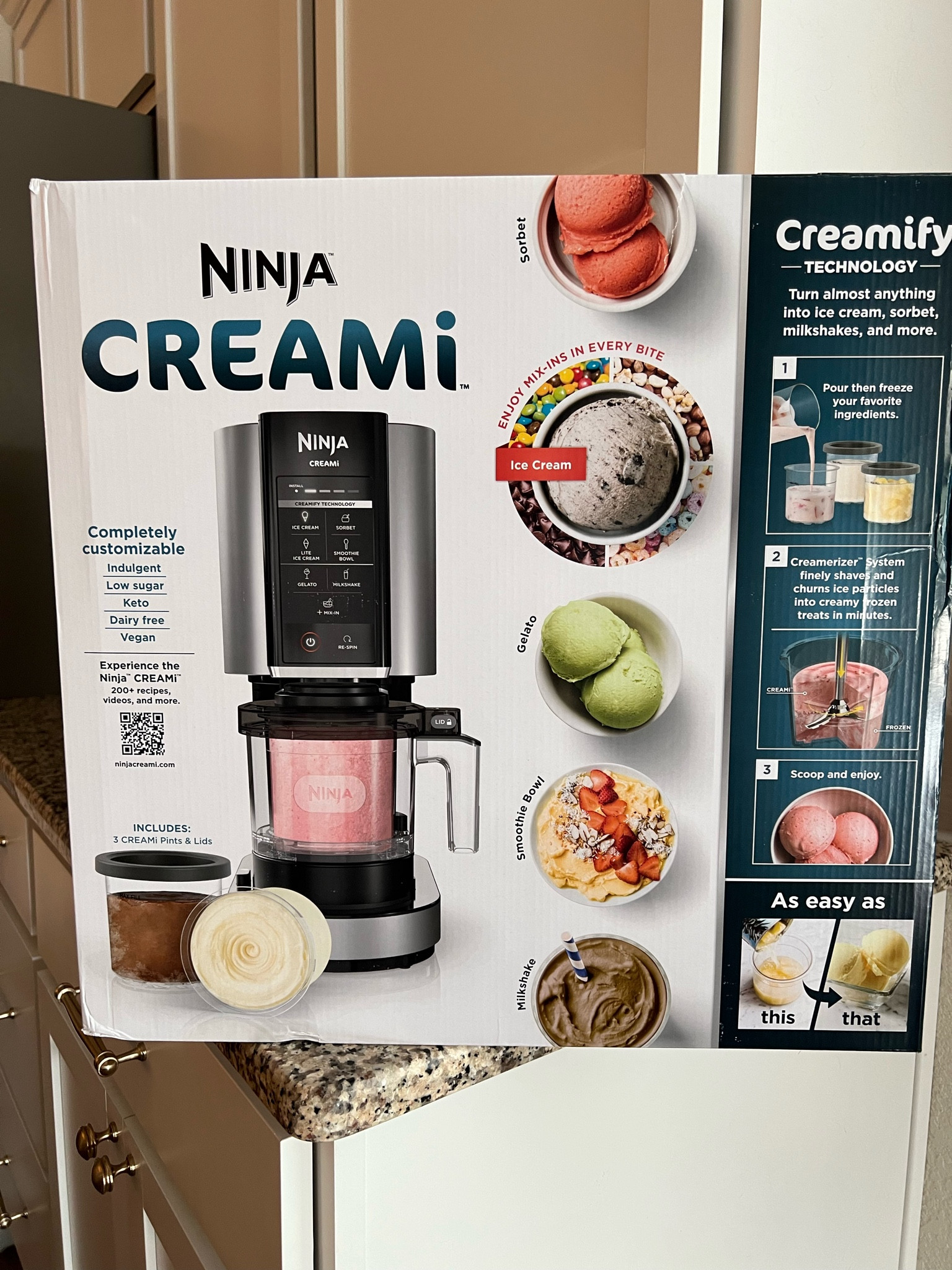 Ninja Creami 🍦 going to try to make protein ice cream 

#LTKhome #LTKFind #LTKfit