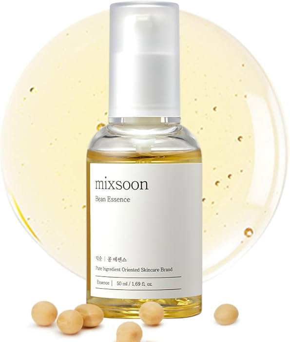 mixsoon Bean Essence Exfoliating Hydrating Korean Skin Care Glass skin Hyaluronic Acid Serum (1.6... | Amazon (US)
