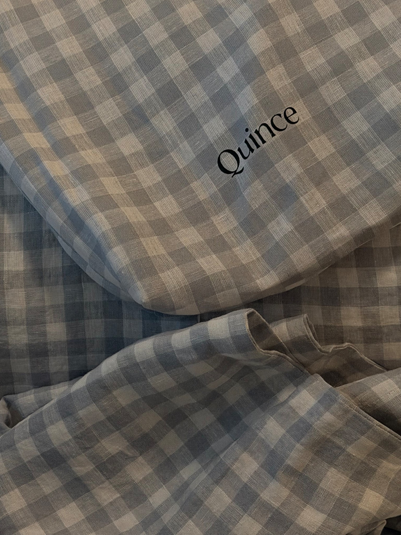 the best bedding 🛏️💤😴 by @Quince 

these are the European linen sheet set and duvet 🫧

#LTKHome #LTKselfcare #LTKmorningroutine