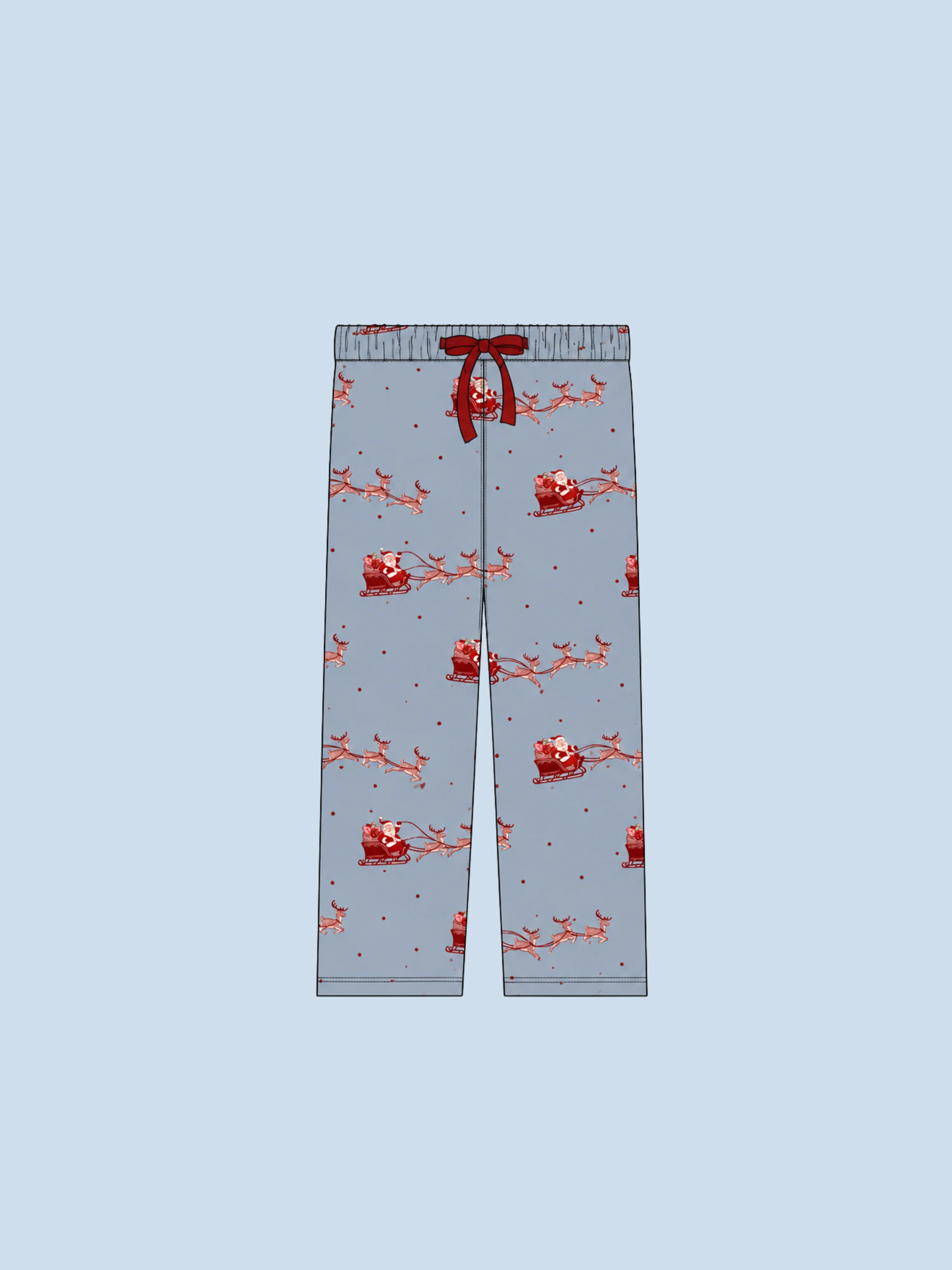 Boy's Dashing Through Ribbed Lounge Pants | Tiny Talulah | PREORDER | Shop Talulah