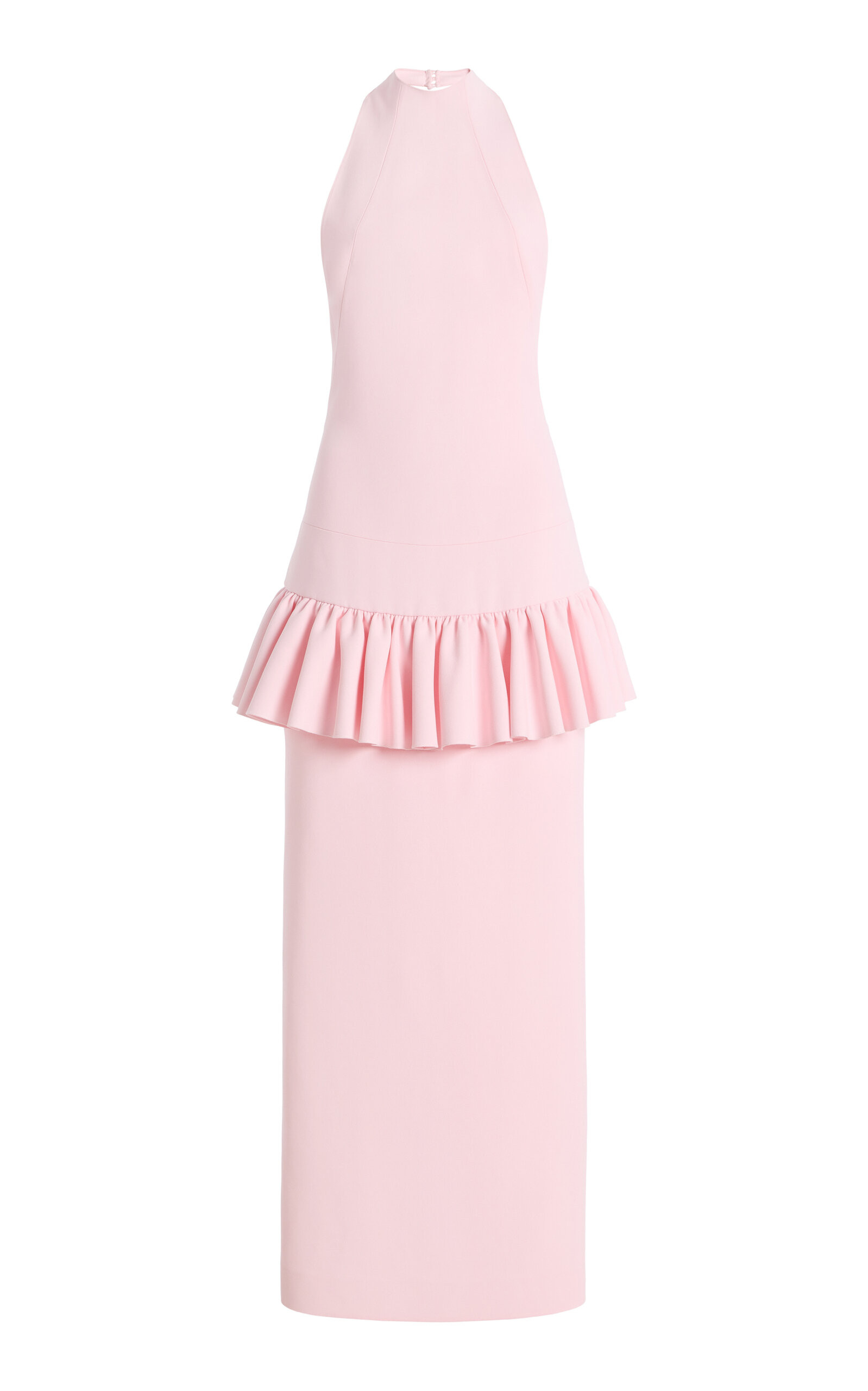 Cybelle Peplum Crepe Maxi Dress | Moda Operandi (Global)