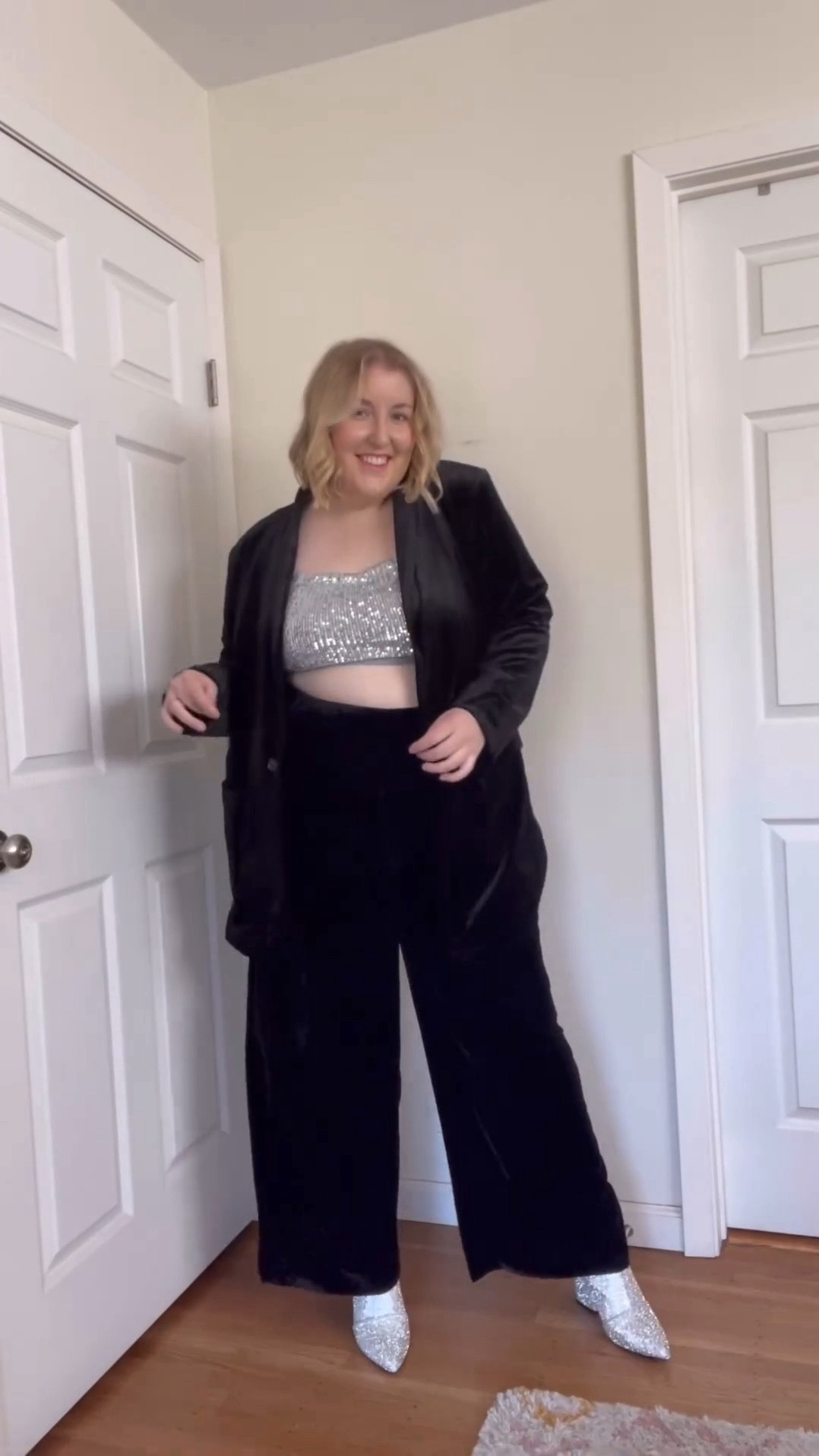 This might be my absolute fave plus size holiday outfit yet🤩✨🪩 

#LTKstyletip #LTKHoliday #LTKplussize