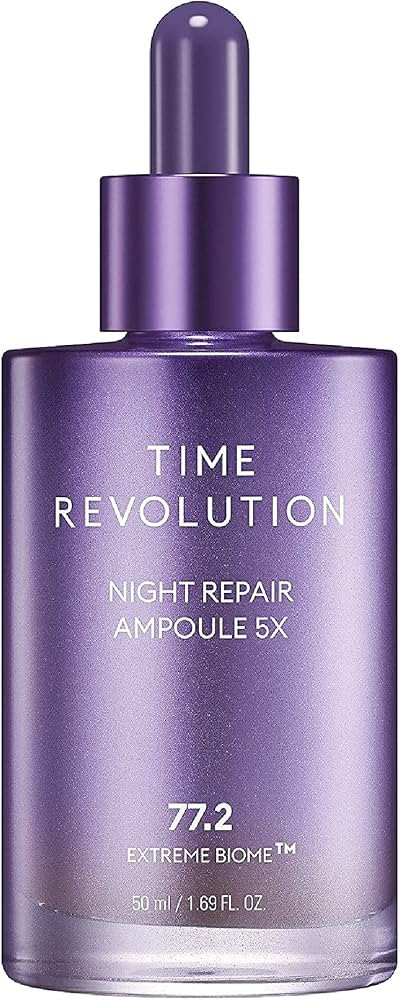 MISSHA Time Revolution Night Repair Face Serum Ampoule (5th Gen) - Overnight Probiotic Skincare f... | Amazon (US)