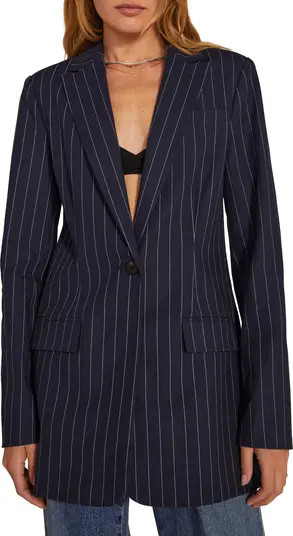 The Break Up Oversize Stretch Cotton Blazer | Nordstrom