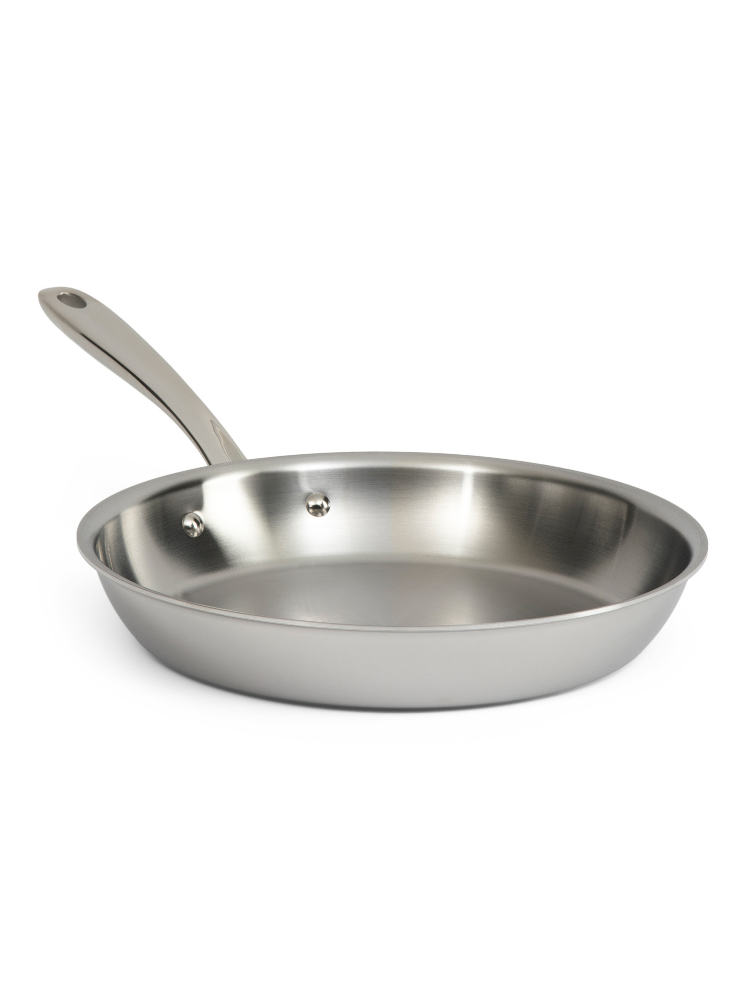 10.5in Stainless Steel And Graphite Fry Pan Slightly Blemished | TJ Maxx
