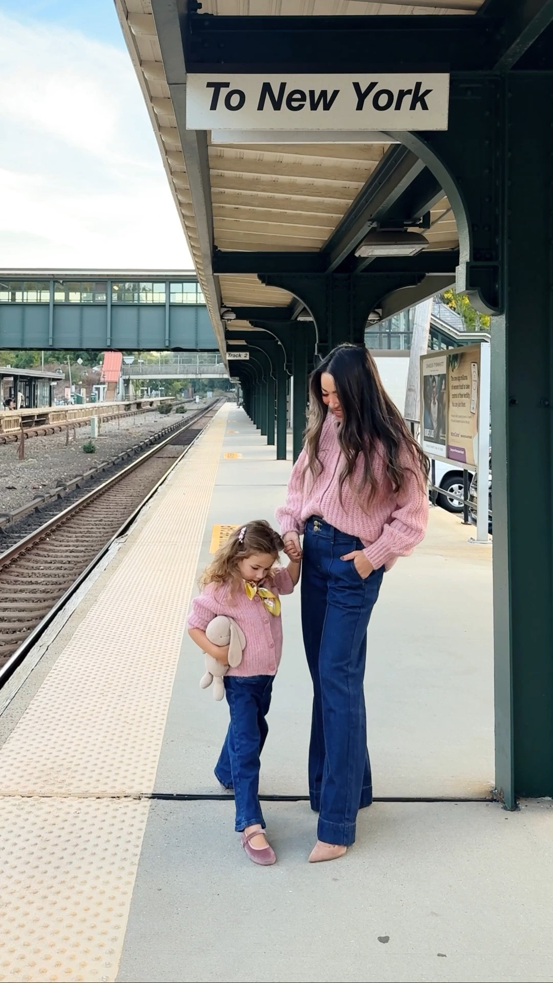 Matching in sweater weather 🍂

#LTKStyleTip #LTKFamily #LTKPetite