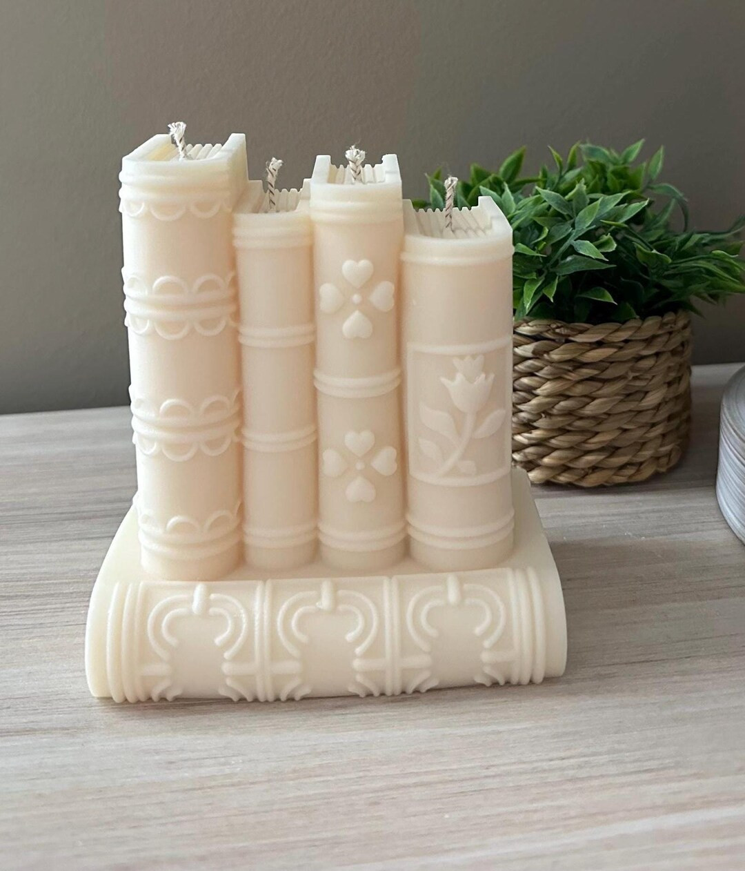 Book Shaped Candle | Sculptural Candle| Book Reader Gift | Home Decor | Birthday Gift | Gift for ... | Etsy (US)