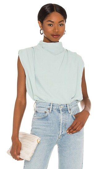 Sleeveless Fabienne Top in Thyme | Revolve Clothing (Global)