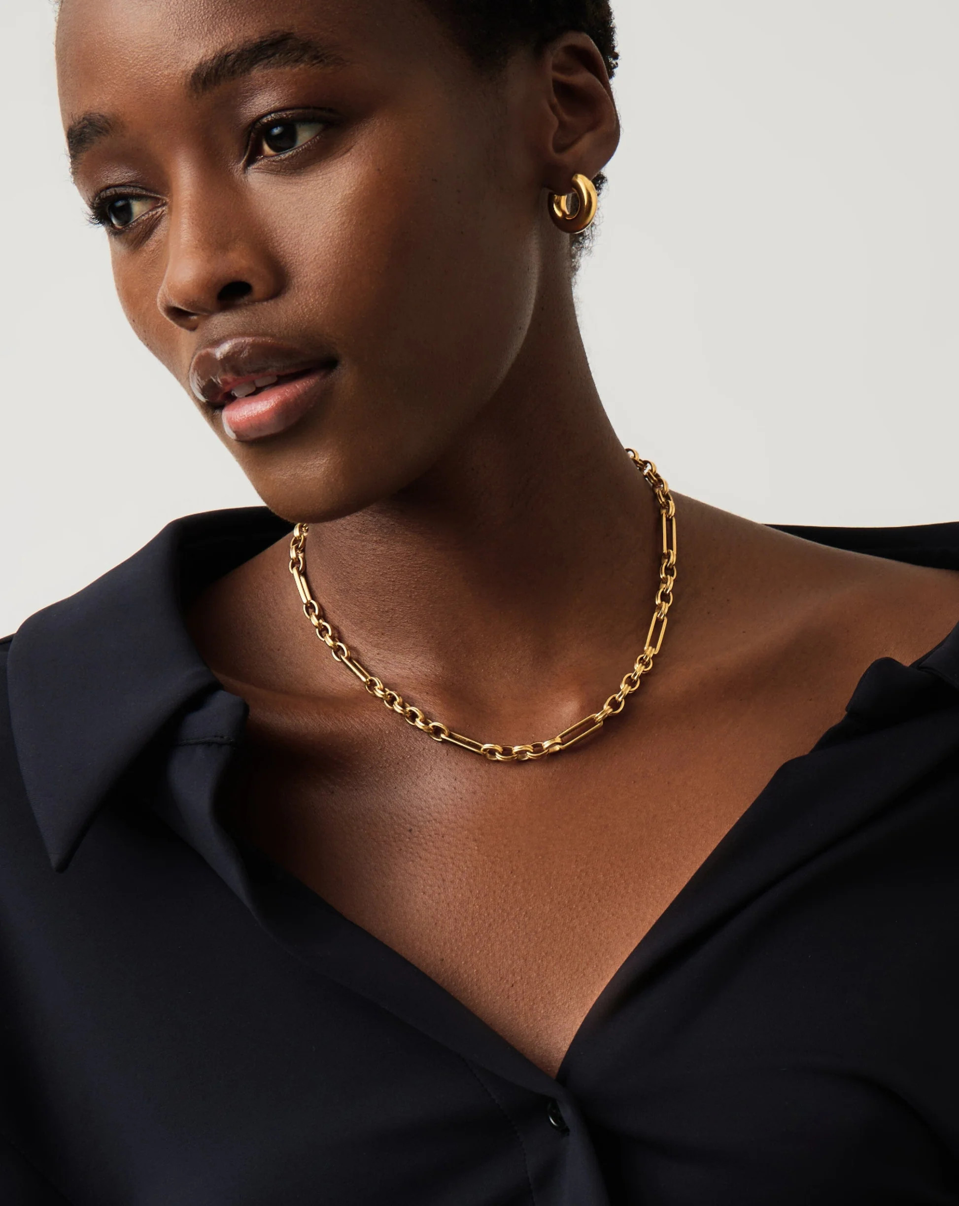 Axiom Chain Necklace - 18ct Gold Plated | Missoma UK