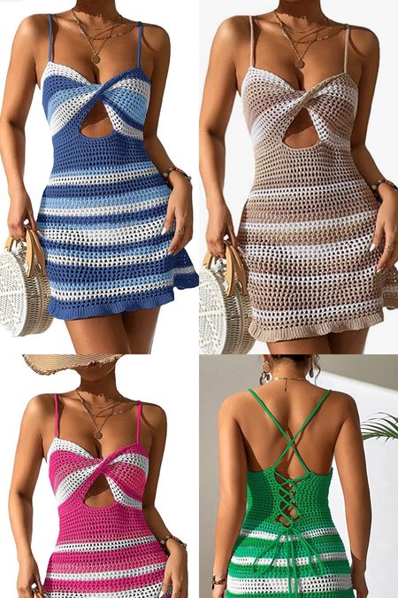 Crochet swim cover up
Crochet dress
Summer dress
Beach dress
Amazon swimwear 
Amazon find 
Vacation outfit 


#LTKSeasonal #LTKtravel #LTKswim