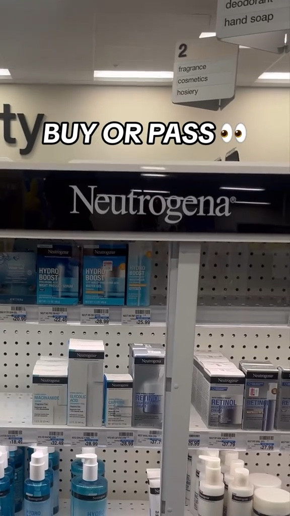Mostly pass, but cleansers are a buy! Sorry neutrogena ☹️

#LTKFindsUnder50 #LTKBeauty #LTKSaleAlert