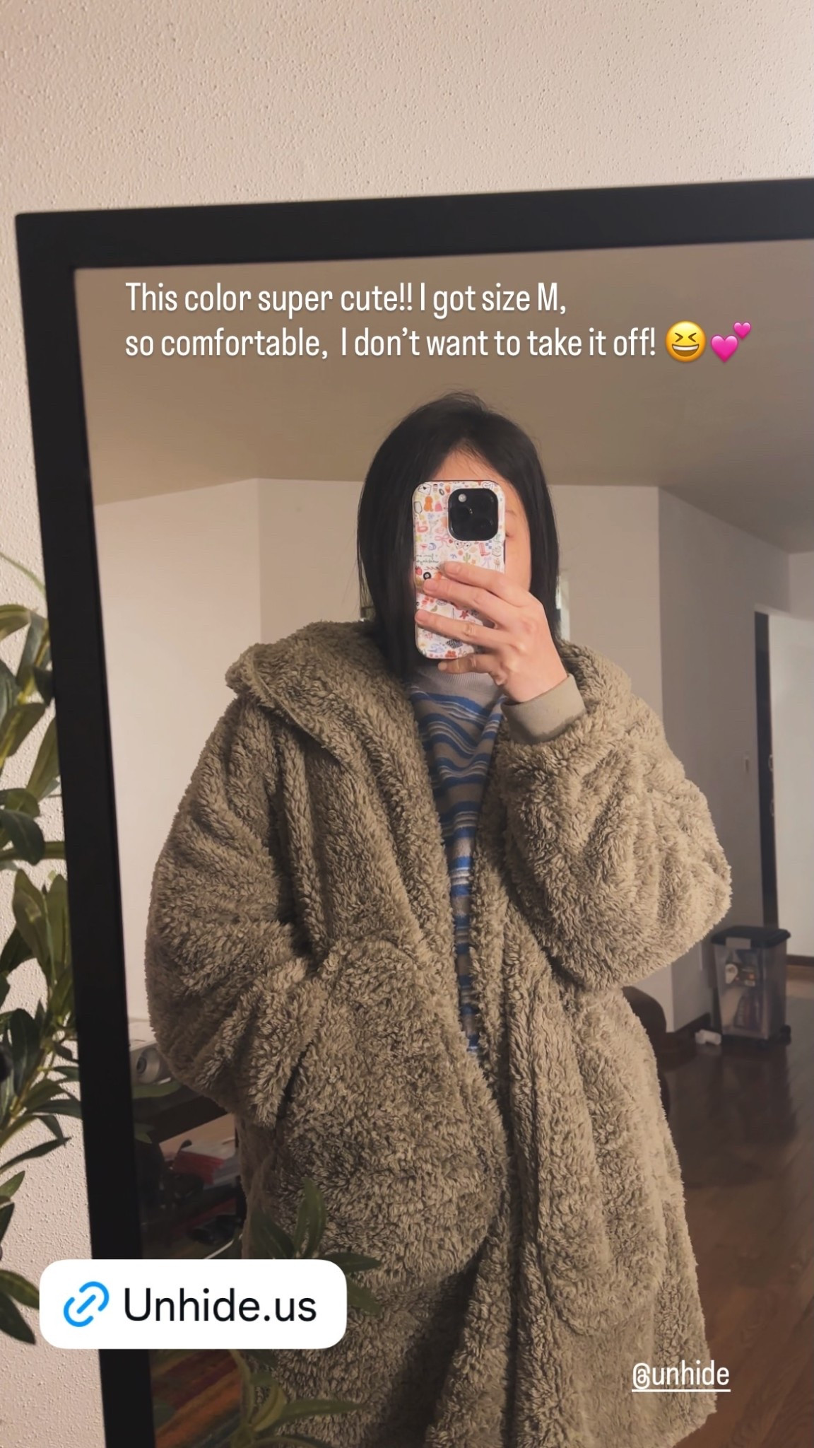 This color super cute!! I got size M, 
so comfortable,  I don’t want to take it off! 😆💕 

20% off when you shop from my link Code: FEI20
👉https://unhide.us/FEI20


#luxurylifestyle #sheepyrobe #ootd #holidaygiftguide #giftideas  #winteroutfit #blackfridaysale

#LTKGiftGuide #LTKootd #LTKHoliday
