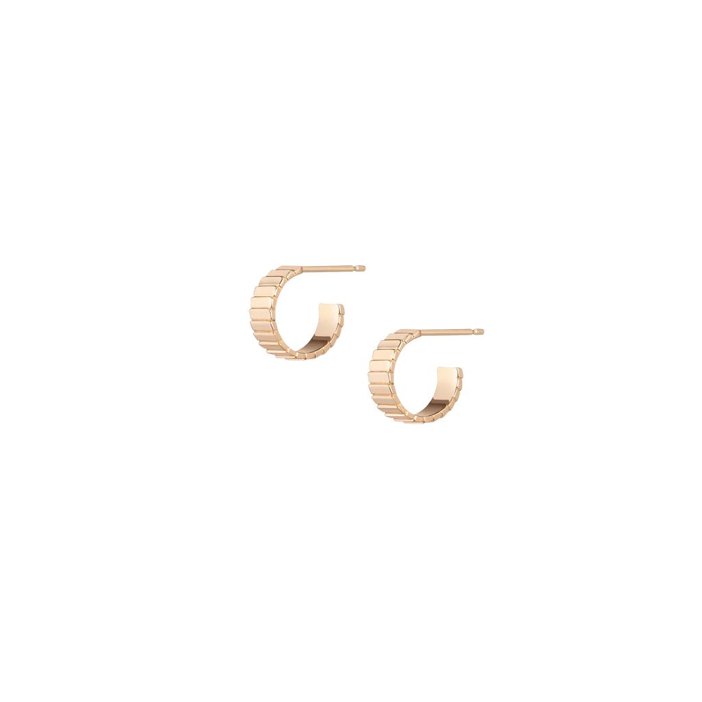Infinity Huggie Earrings | AUrate New York