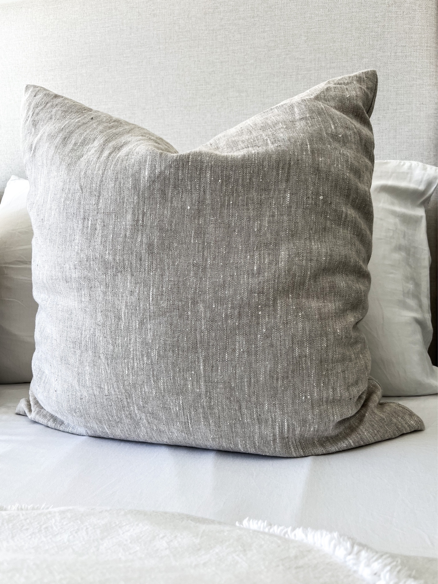 Oatmeal Linen Throw Pillow Covers

#bedding #bedroom #natural #neutral #farmhouse #etsy #wayfair #amazon 

#LTKunder100 #LTKhome