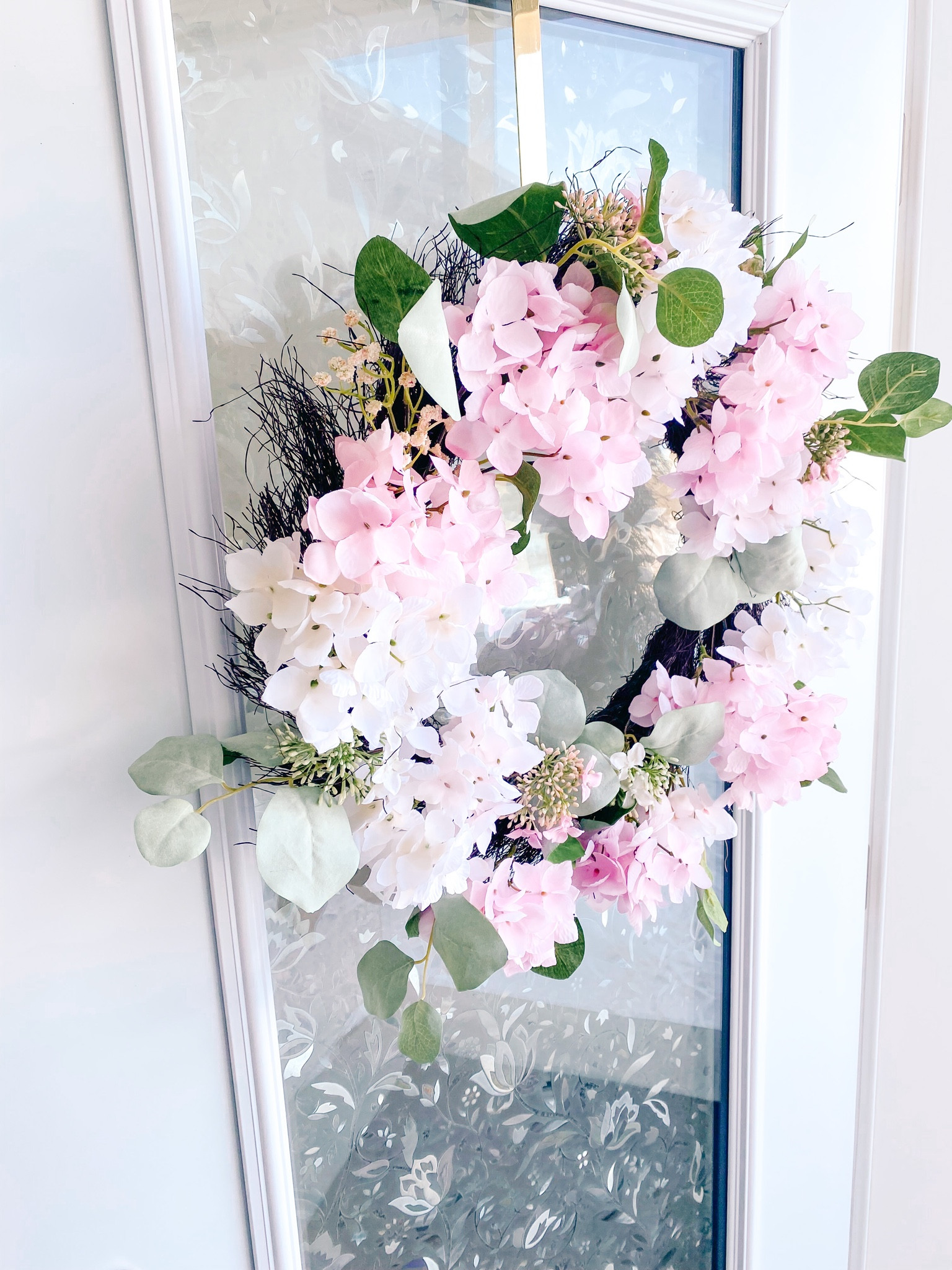 My front door mini makeover using window film! ✨ I couldn’t rave about this floral film more! It gives some added privacy where you need it, is so easy to apply, doesn’t damage your window and is absolutely gorgeous! 🪞🌸🌿

#LTKunder50 #LTKSeasonal #LTKhome