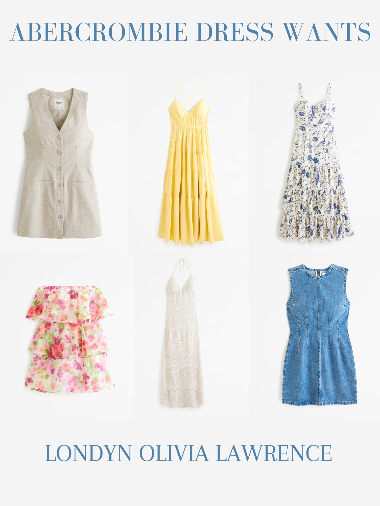 SPRING DRESSES!! 