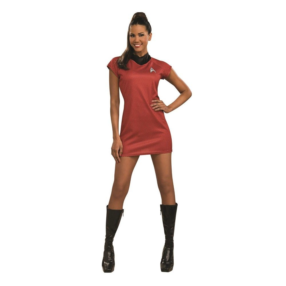 Halloween Women's Star Trek Red Dress Halloween Costume S, Size: Small, MultiColored | Target