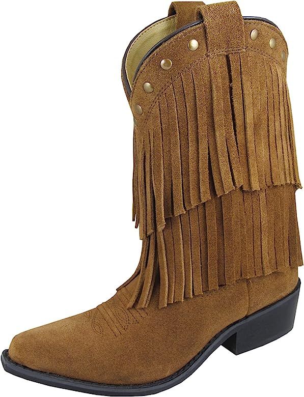 Smoky Mountain Boots | Wisteria Series | Youth Western Boot | Snip Toe | Genuine Leather Material |  | Amazon (US)