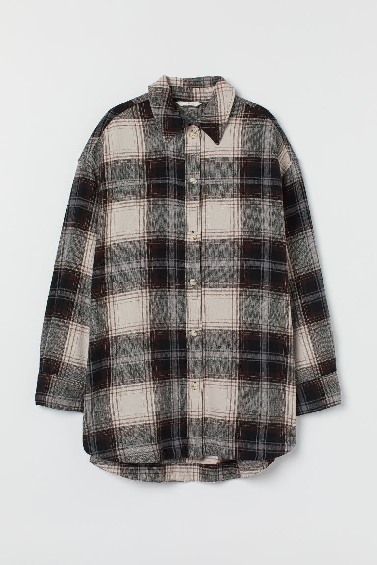 Oversized Shirt Jacket | H&M (US + CA)