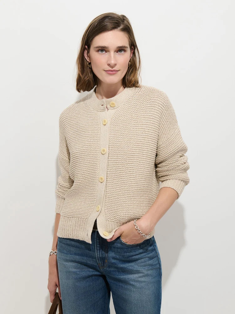 Nico Cardigan In Cotton | Alex Mill
