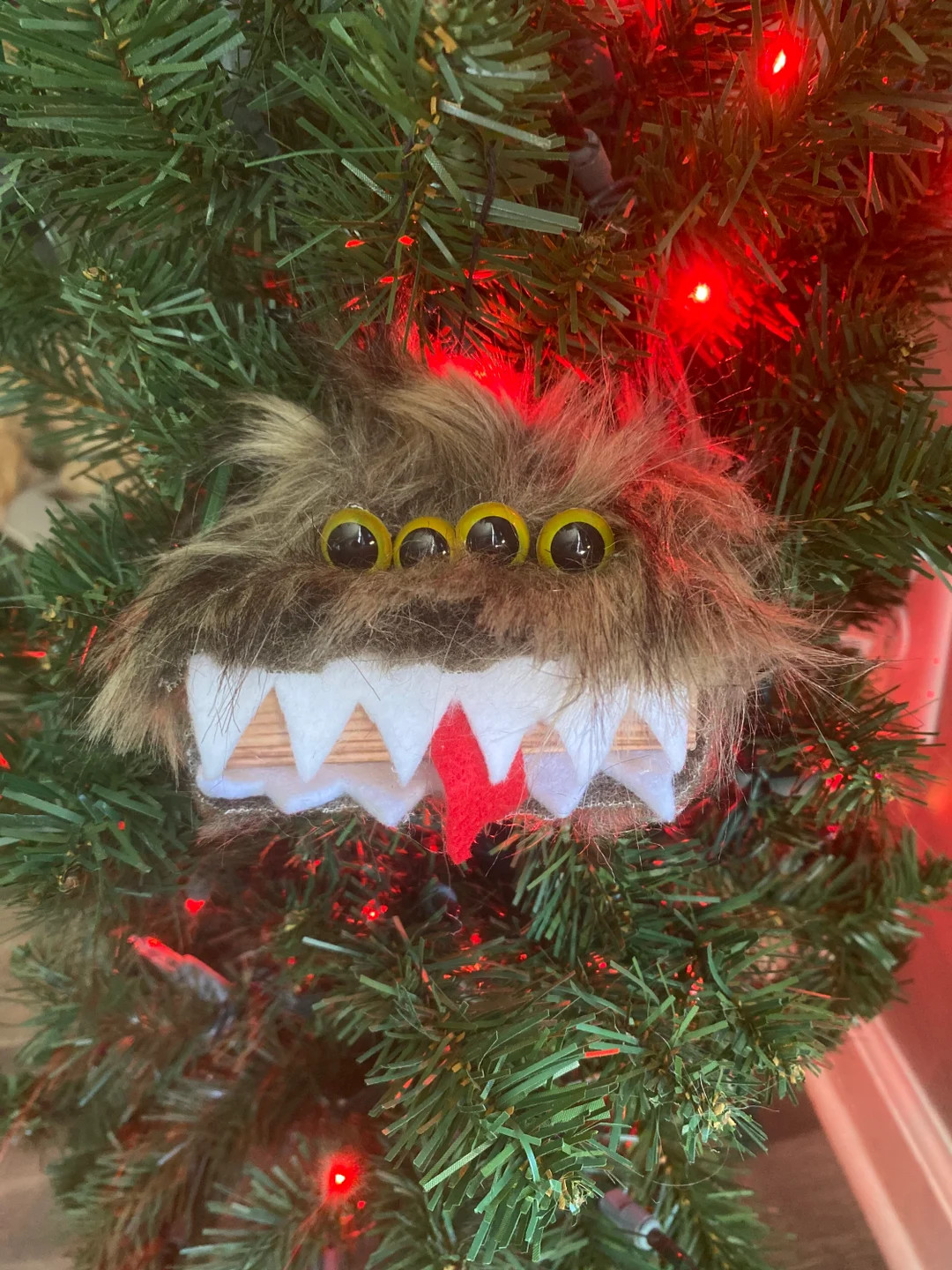 Harry Potter Christmas Ornament. Harry Potter Tree. Monster Book of Monsters. Magical Monster Boo... | Etsy (US)