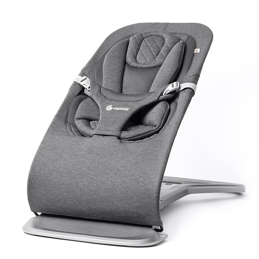 Ergobaby Evolve 3-in-1 Bouncer, Adjustable Multi Position Baby Bouncer Seat, Fits Newborn to Todd... | Amazon (US)