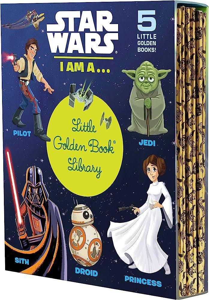 Star Wars: I Am a...Little Golden Book Library (Star Wars): I am a Pilot; I am a Jedi; I am a Sit... | Amazon (US)