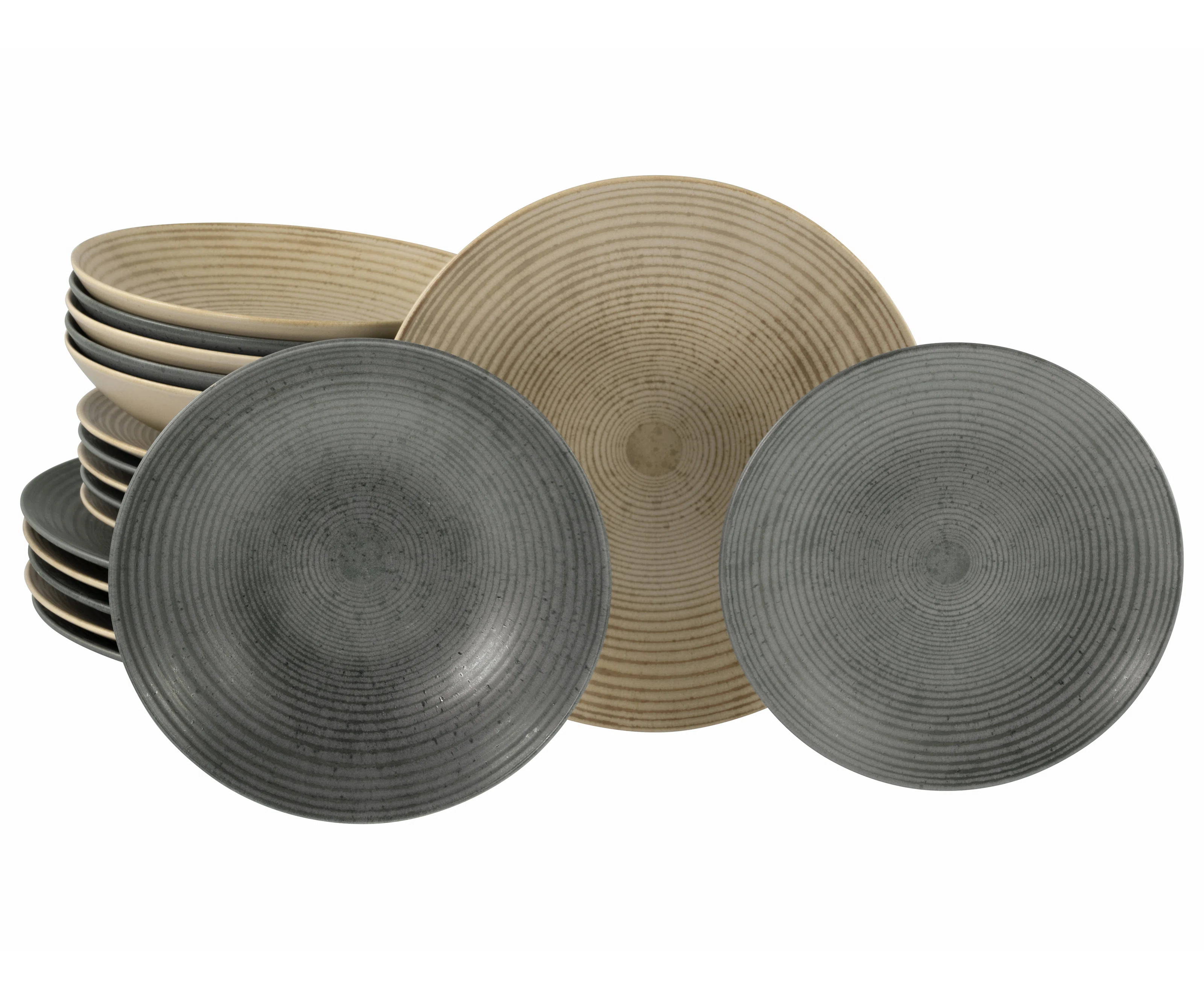 Catania 18 Piece Dinnerware Set, Service for 6 (Set of 18) | Wayfair UK