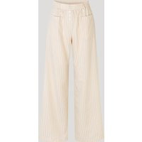Baum Und Pferdgarten Women's Nibal Trousers - White Crème Stripe - EU 34/UK 6 | Coggles (Global)