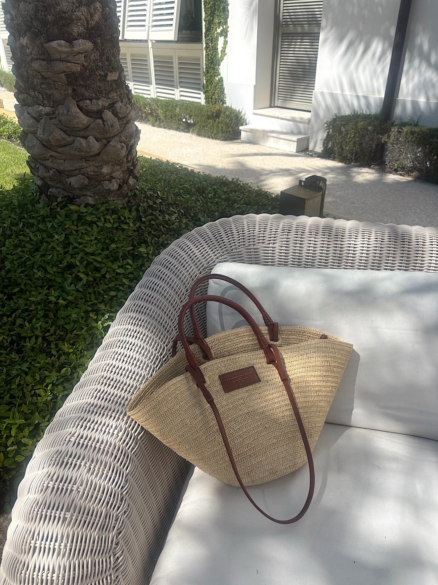 Sézane raffia bag 🤎
The perfect summer carryall for beach days, farmers markets, and everyday errands. Timeless, effortlessly chic, and roomy enough to fit all of your mom essentials without sacrificing style.

Sézane woven bag, woven beach bag, straw tote, summer tote bag, beach bag, mom bag, coastal style, French style, vacation essentials, everyday tote, summer accessories, timeless fashion, resort wear