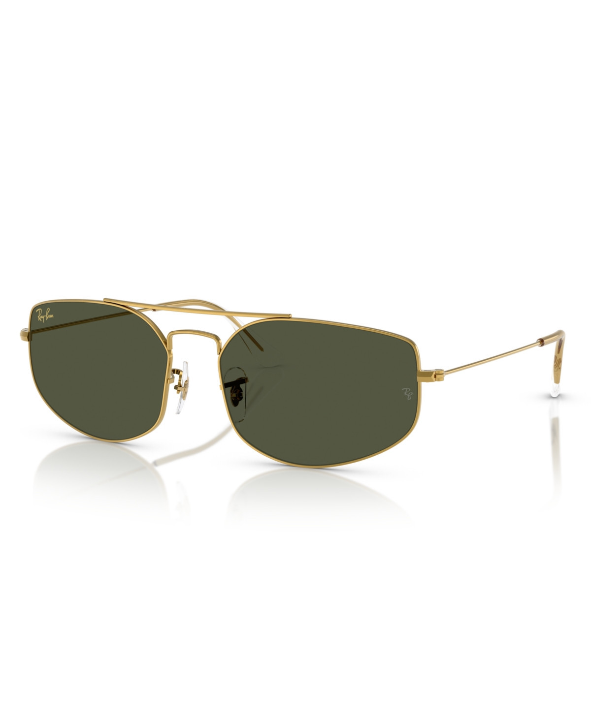 Ray-Ban Unisex Oval Explorer 5 Sunglasses, RB3845 - Legend Gold | Macy's