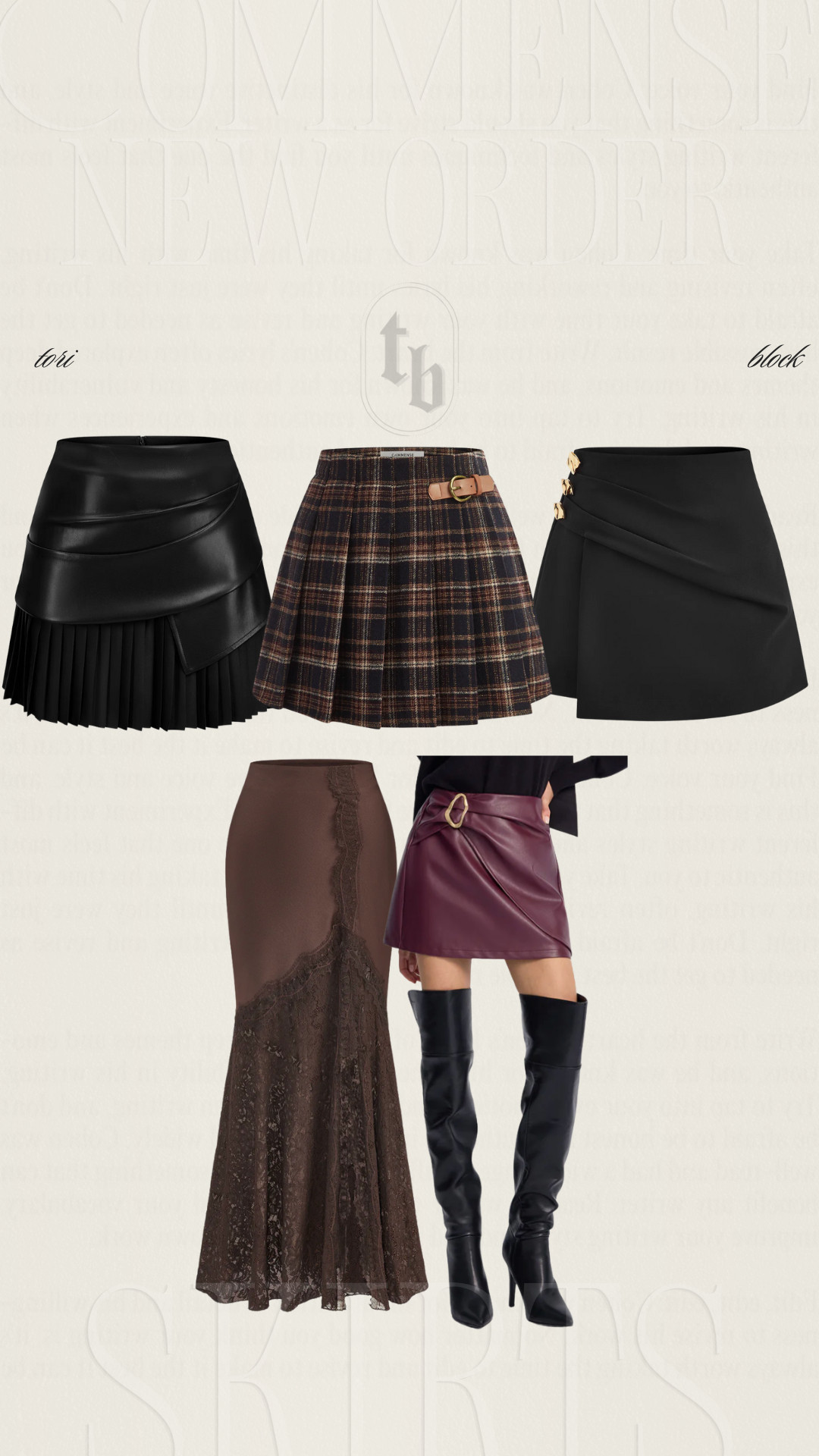 Commense skirts on the way! 

 

#LTKSeasonal #LTKMidsize #LTKFindsUnder100