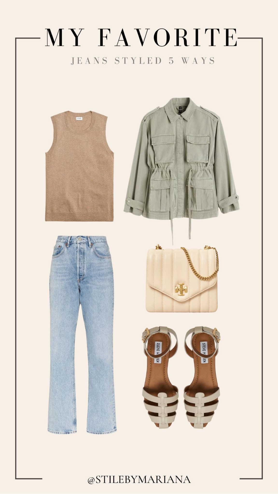 My favorite jeans styled 5 ways! Love this look, perfect for spring! 

#LTKFind #LTKstyletip #LTKSeasonal