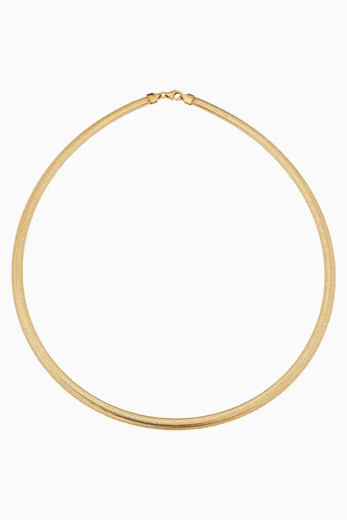 Oradina 18K Gold Mesh Glamour Necklace in Yellow Gold at Nordstrom | Nordstrom