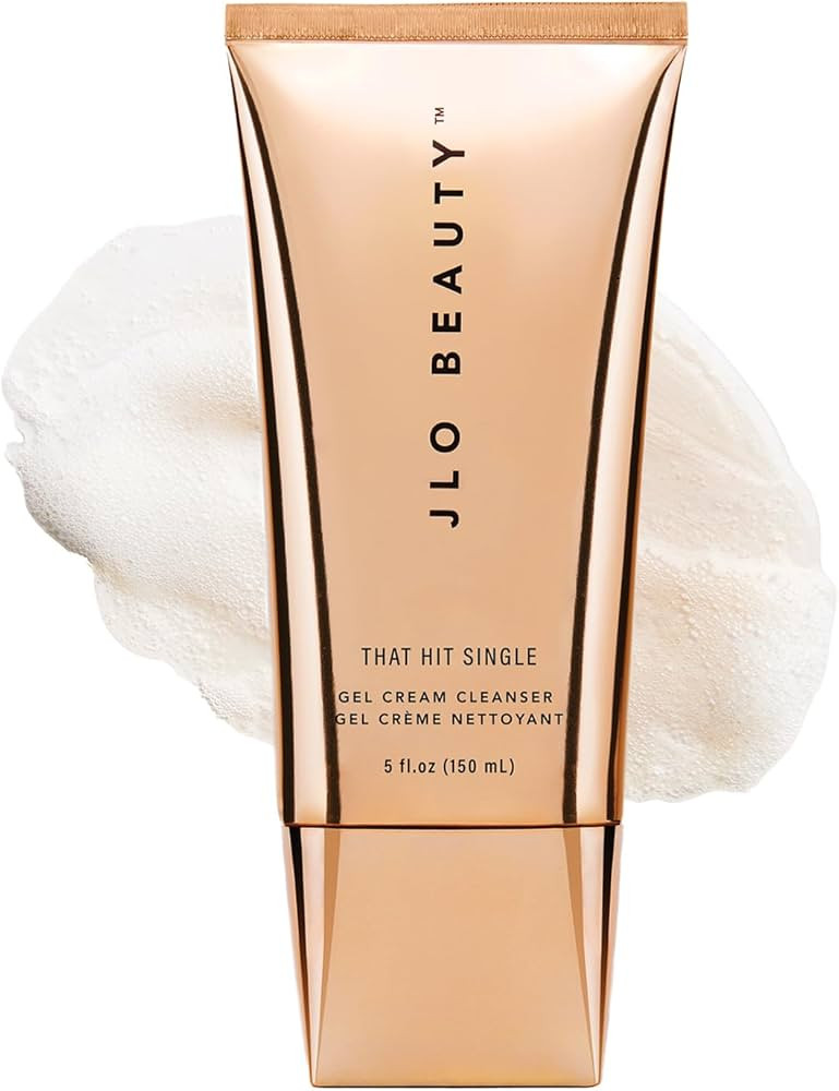 JLO BEAUTY Gel Cream Face Wash, Daily Facial Cleanser & Makeup Remover, Hydrating Sulfate Free Sk... | Amazon (US)