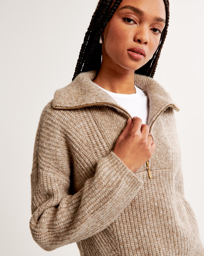 Half-Zip Sweater | Abercrombie & Fitch (UK)