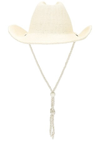 Austin Straw Cowboy Hat in Bone | Revolve Clothing (Global)