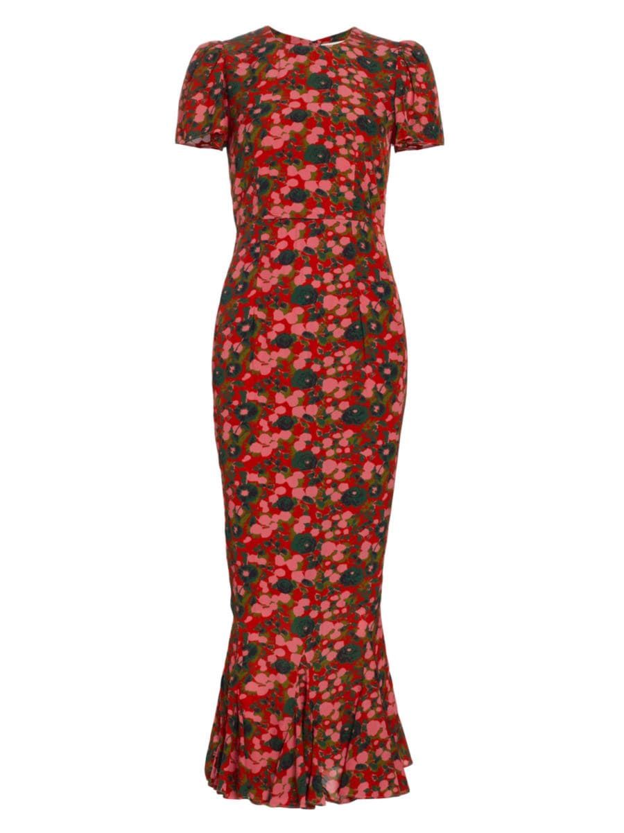 Rhode Lulani Floral Maxi Dress | Saks Fifth Avenue