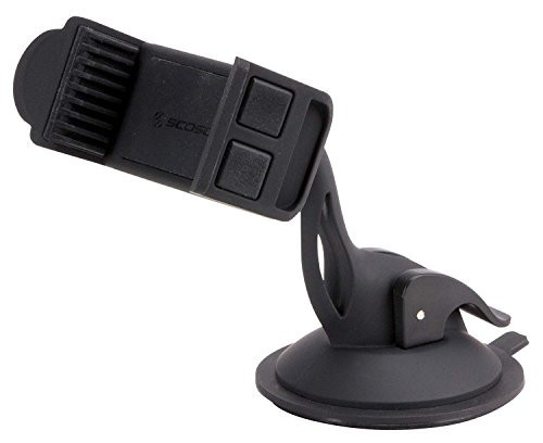 Scosche HDVM Universal 3-in-1 Vent/Windshield/Dashboard Cell Phone Holder Car Mount, Suction Cup Phone Mount with Vent Clip, Compatible with iPhone 16/15/14/13/12 & Mobile Phones up to 3.5 inches | Amazon (US)