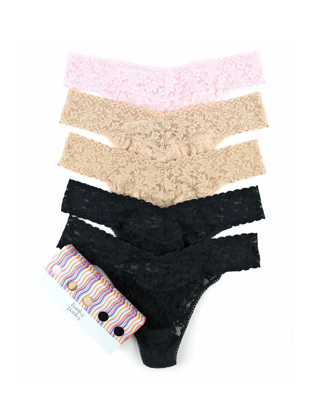 5 Pack Original Rise Thongs | Hanky Panky