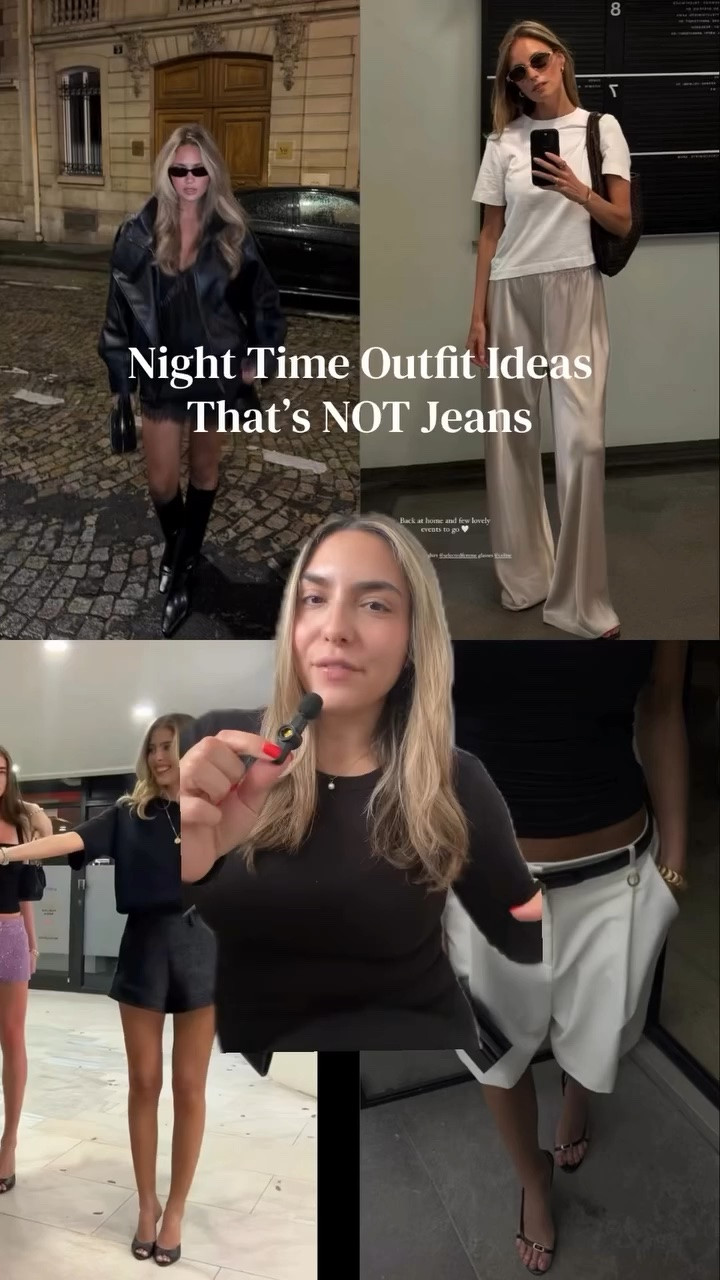 Date night outfits inspo that’s NOT Jeans! 🖤✨ While we’ll always love jeans and a cute top, these are some ways to keep it fresh. 🫶🏼 

#styleinspo #datenightoutfit #outfitideasforyou #whattowear #virtualstylist

#LTKsummer #LTKstyletip #LTKdatenight