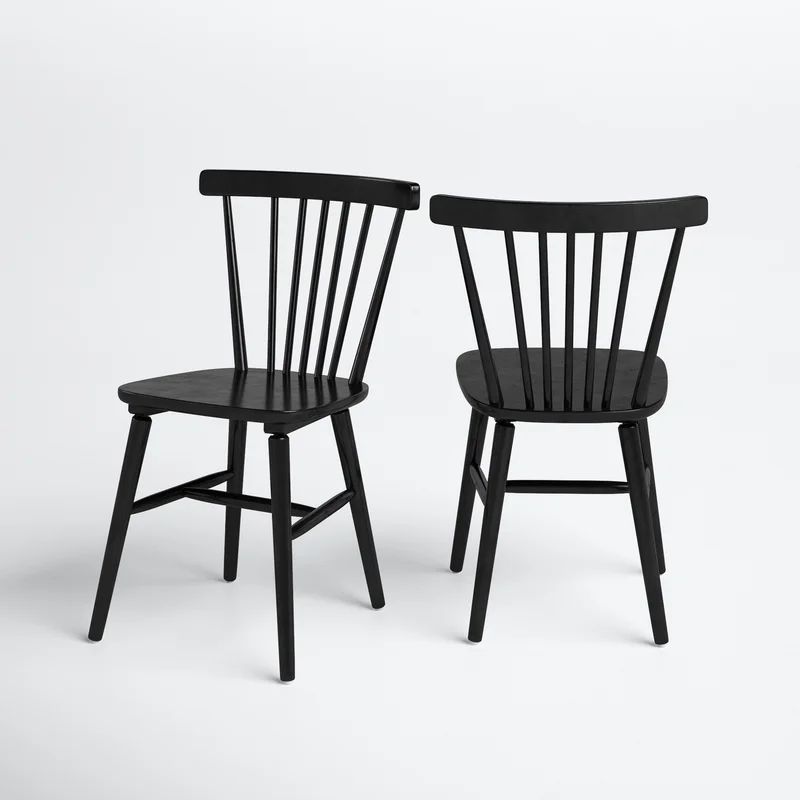 Shiloh Solid Wood Dining Chair (Set of 2) | Wayfair North America