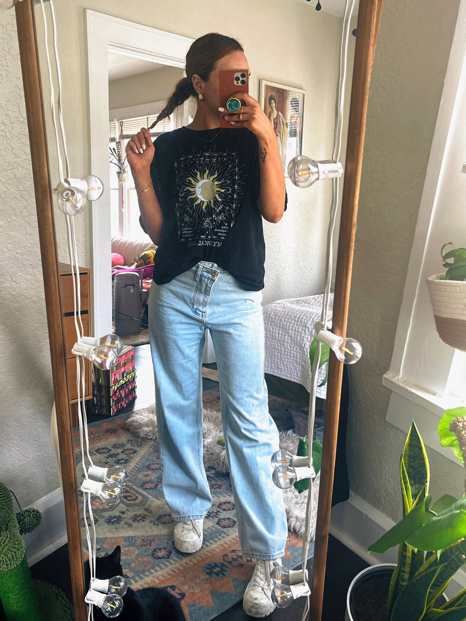 Rainy Florida days call for humidity proof hairstyles and comfy clothes! 

#Rainydayoutfit #ootd #trendy #vscogirl #tinytattoo #rainyday 

#LTKunder50 #LTKfit #LTKFind